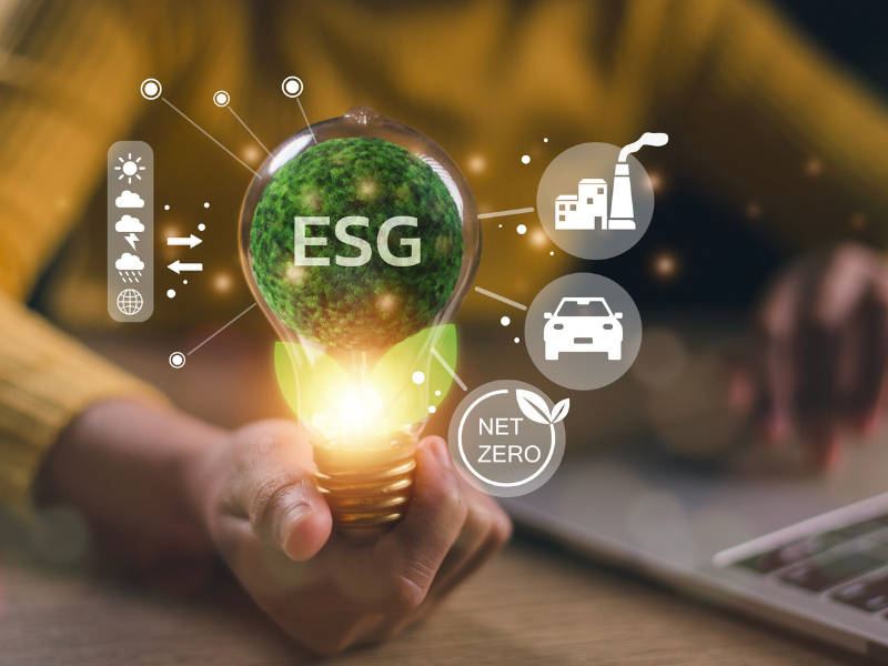 ESG content marketing page